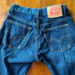 Levi's 505 Boys Jeans 14 Slim 25x27